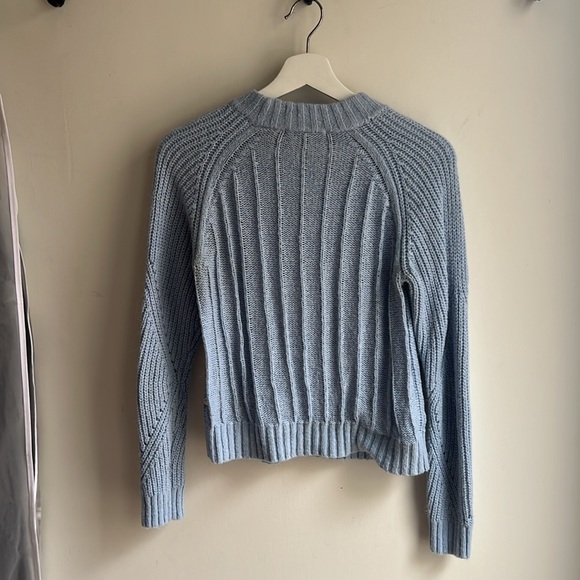 Scotch and Soda Dusty Blue Knit Sweater - Picture 4 of 5